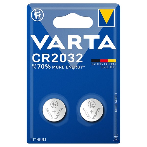 VARTA LITHIUM COIN CR2032 BLI 2