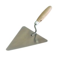 MISTRIE OTEL TRIUNGHIULARA CU MANER LEMN 200X190MM