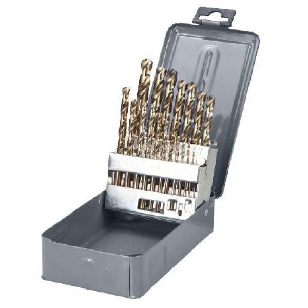 SET BURGHIE METAL HSS-CO 135° IN CUTIE 1-13MM - 25P.