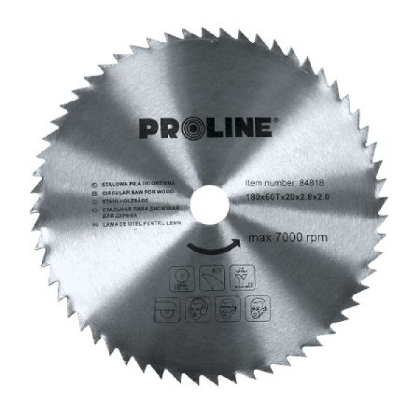 DISC CIRCULAR PENTRU LEMN 350MM / 60D. DISC CIRCULAR PENTRU LEMN 350MM / 60D.