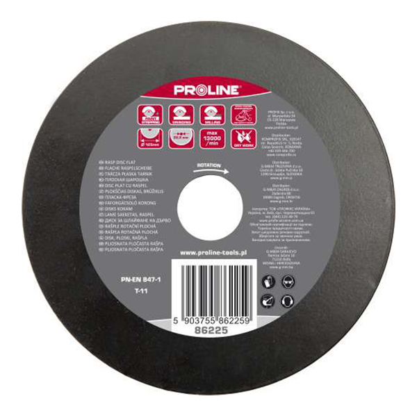 DISC RASPEL PLAT / ASPRU - 125MM DISC RASPEL PLAT / ASPRU - 125MM