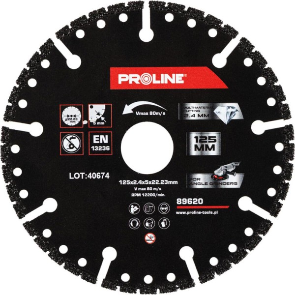 DISC DIAMANTAT SPECIAL DEBITARE MULTI-MATERIALE 125MM DISC DIAMANTAT SPECIAL DEBITARE MULTI-MATERIALE 125MM