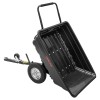 Remorca basculanta pentru tractoras gazon si ATV, 285L, max 300kg, polipropilena