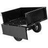 Remorca Basculanta din Otel Proline-m, pentru ATV si Tractoras Gazon, Capacitate 250 Kg, 235 Litri
