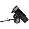 Remorca Basculanta din Otel Proline-m, pentru ATV si Tractoras Gazon, Capacitate 250 Kg, 235 Litri