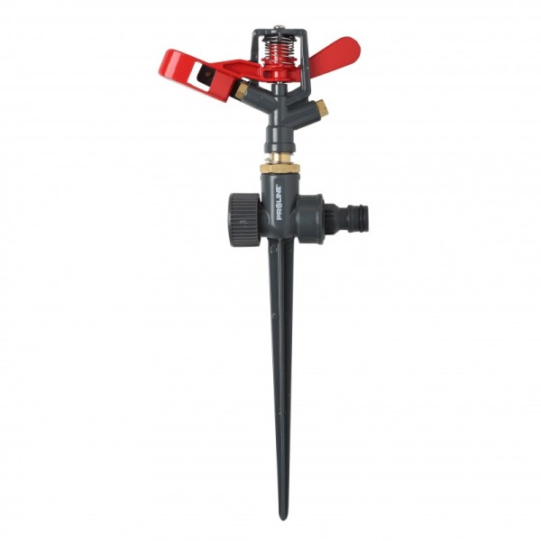 Aspersor pulsator metalic - 532m² pentru gradină cu rotatie 360°