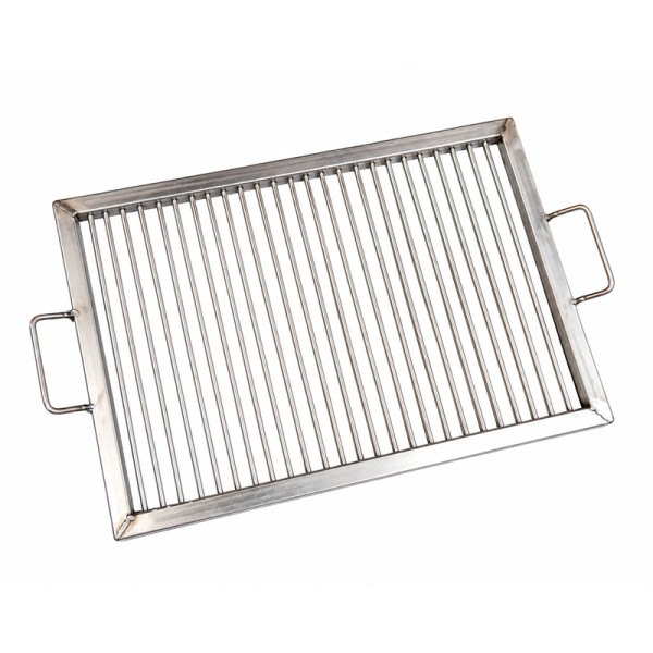 GRATAR INOX TIP PORTABIL CU TIJE MOBILE SI RAMA 52X37CM