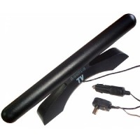 Antena exterior camping cu amplificator - recepție televiziune