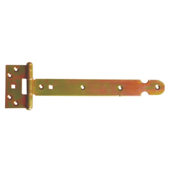 Balama alungita pentru porti si casute 92/700mm - zincat galben