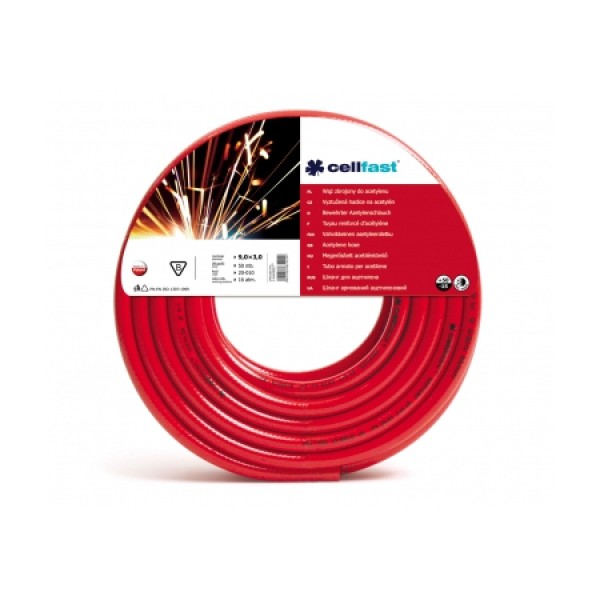 FURTUN ACETILENA 15(3+9+3)MM / 50M FURTUN ACETILENA 15(3+9+3)MM / 50M
