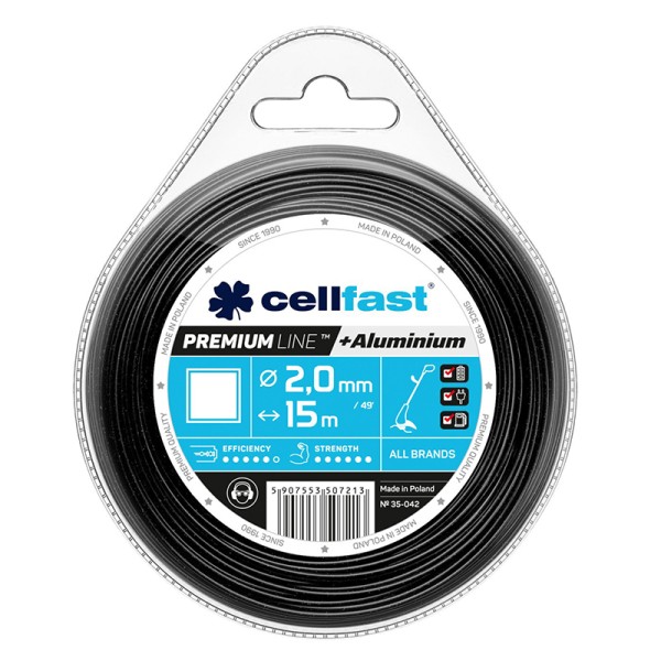 FIR MOTOCOASA ARMAT / BLISTER - PATRAT 2.0MM / 15M