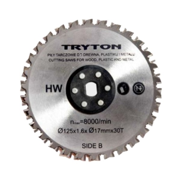 Accesoriu tpd860k - disc metal/lemn/plastic 125mm, 30 dinti Accesoriu tpd860k - disc metal/lemn/plastic 125mm, 30 dinti