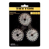 Accesoriu tpw500k - disc lemn 54mm, 18 denti, 3 piese