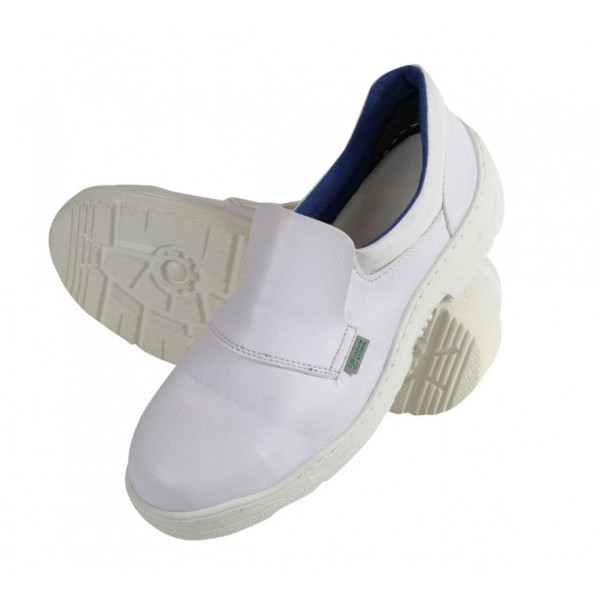 PANTOF MICROFIBRA ALB (S2SRC) - 46 PANTOF MICROFIBRA ALB (S2SRC) - 46