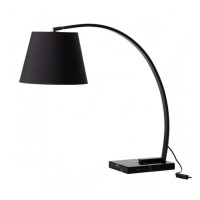 LAMPA BIROU CU SOCLU E27 - NEGRU