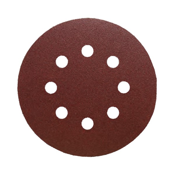 DISC ABRAZIV HARTIE CU ORIFICII 115MM - GR.100 DISC ABRAZIV HARTIE CU ORIFICII 115MM - GR.100