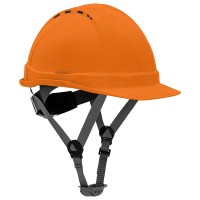 CASCA DE PROTECTIE INDUSTRIALA VENTILATA / PORTOCALIU