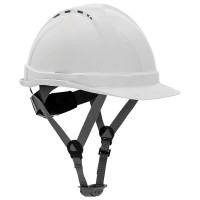 CASCA DE PROTECTIE INDUSTRIALA VENTILATA / ALB