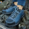 PANTOF TESUT CU REFLECTORIZANT (SBFO) / BLEUMARIN - 43