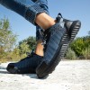 PANTOF TESUT CU REFLECTORIZANT (SBFO) / BLEUMARIN - 43