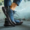 PANTOF TESUT CU REFLECTORIZANT (SBFO) / BLEUMARIN - 43