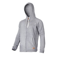 JACHETA HANORAC CU GLUGA SI FERMOAR / GRI - 2XL