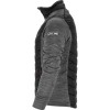 JACHETA CU IMPRIMEU SI MATLASARE / GRI-NEGRU - 2XL JACHETA CU IMPRIMEU SI MATLASARE / GRI-NEGRU - 2XL