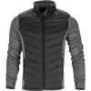 JACHETA CU IMPRIMEU SI MATLASARE / GRI-NEGRU - 2XL JACHETA CU IMPRIMEU SI MATLASARE / GRI-NEGRU - 2XL