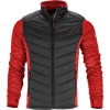 JACHETA CU IMPRIMEU SI MATLASARE / ROSU-NEGRU - 2XL JACHETA CU IMPRIMEU SI MATLASARE / ROSU-NEGRU - 2XL