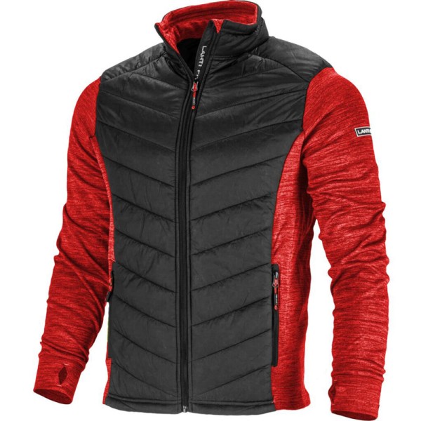 JACHETA CU IMPRIMEU SI MATLASARE / ROSU-NEGRU - 2XL JACHETA CU IMPRIMEU SI MATLASARE / ROSU-NEGRU - 2XL