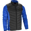 JACHETA CU IMPRIMEU SI MATLASARE / ALBASTRU-NEGRU - L JACHETA CU IMPRIMEU SI MATLASARE / ALBASTRU-NEGRU - L
