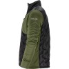 JACHETA MEDIU-ELASTICA CU MATLASARE / VERDE-NEGRU - 2XL