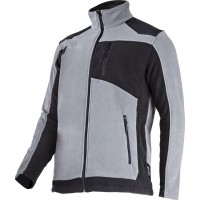 JACHETA POLAR CU INTARITURA / GRI - 2XL