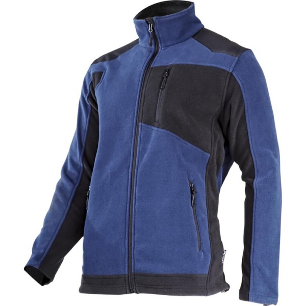 JACHETA POLAR CU INTARITURA / BLEUMARIN - 3XL