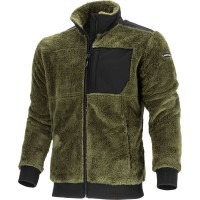 JACHETA POLAR TIP-SHERPA / VERDE - 2XL