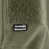 JACHETA POLAR IMPERMEABILA CU GLUGA / KAKI - 2XL