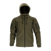 JACHETA POLAR IMPERMEABILA CU GLUGA / KAKI - 2XL