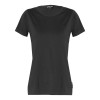TRICOU BUMBAC (DAMA) / NEGRU - S