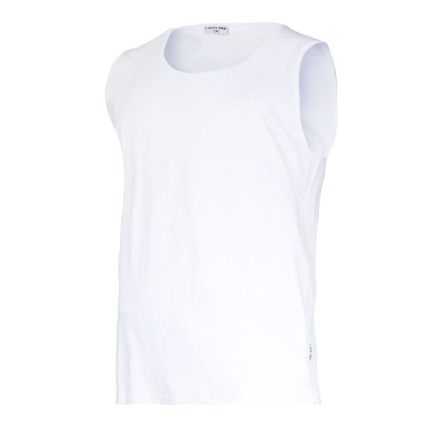 TRICOU BUMBAC FARA MANECI / ALB - 3XL TRICOU BUMBAC FARA MANECI / ALB - 3XL