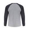 TRICOU BUMBAC CU MANECA LUNGA / GRI-NEGRU - 2XL TRICOU BUMBAC CU MANECA LUNGA / GRI-NEGRU - 2XL