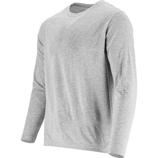 TRICOU BUMBAC SUBTIRE CU MANECA LUNGA / GRI - S