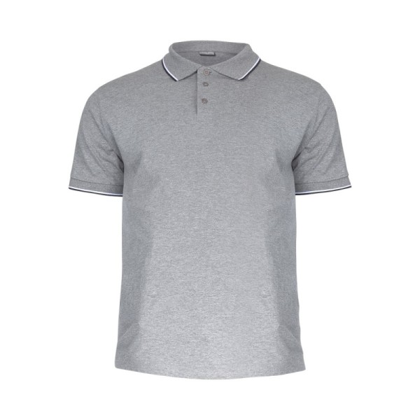 TRICOU BUMBAC POLO SUBTIRE / GRI - 2XL