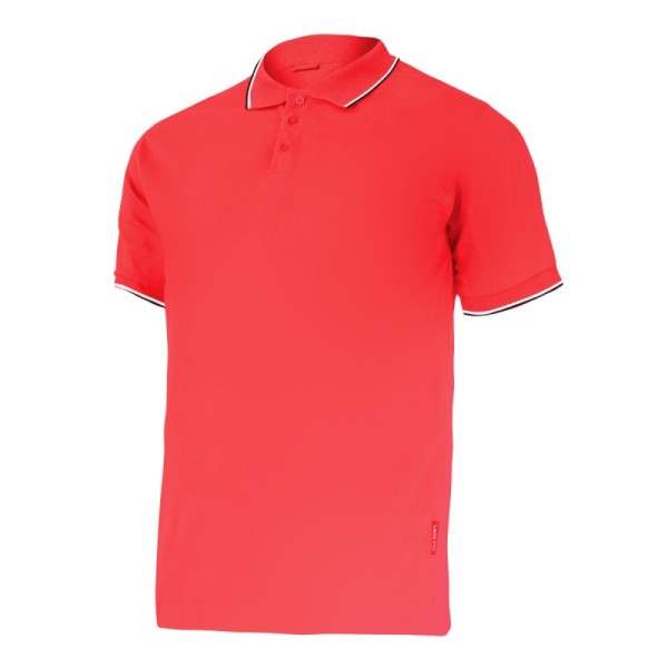 TRICOU BUMBAC POLO SUBTIRE / ROSU - L TRICOU BUMBAC POLO SUBTIRE / ROSU - L