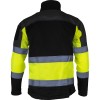 JACHETA REFLECTORIZANTA SLIM-FIT / VERDE - 3XL