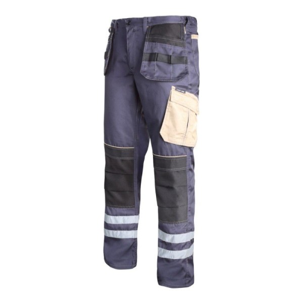 PANTALON LUCRU MEDIU-GROS CU REFLECTORIZANT - L PANTALON LUCRU MEDIU-GROS CU REFLECTORIZANT - L