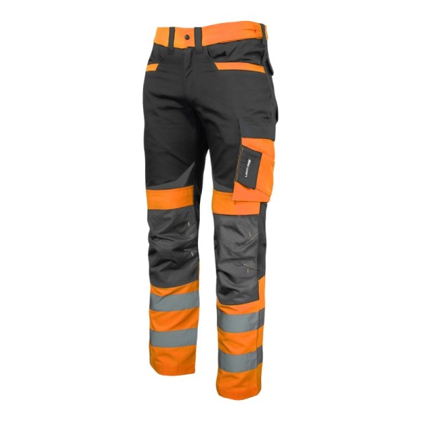 PANTALON REFLECTORIZANT SLIM-FIT / PORTOCALIU - L PANTALON REFLECTORIZANT SLIM-FIT / PORTOCALIU - L