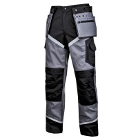 PANTALON LUCRU GROS PREMIUM NEGRU-GRI - 2XL/H-188