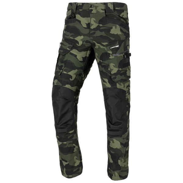 PANTALON INTERVENTIE INTARIT / CAMUFLAJ-VERDE - M