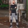 PANTALON TRENING CU BUZUNARE ADITIONALE / GRI - 3XL