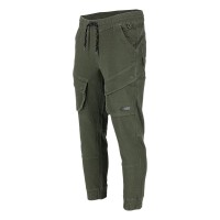 PANTALON ELASTIC CU SNUR SI MANSETE / KAKI - 2XL